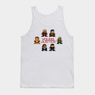 8-bit Young Justice Tank Top